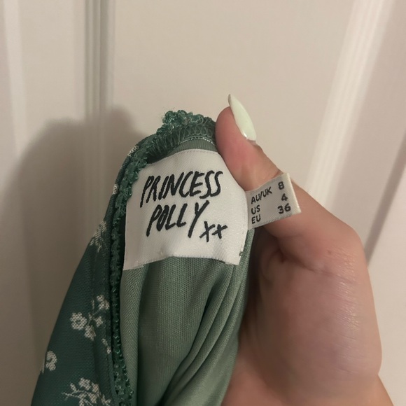 Princess Polly Sage Floral Skirt - Picture 6 of 6